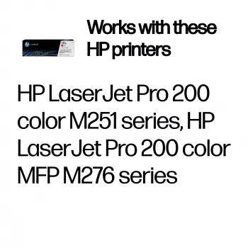 HP 131A magenta alkuperäinen LaserJet -värikasetti, 1 800 sivua, magenta, 1 kpl
