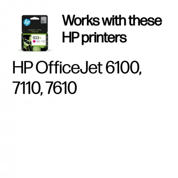 HP 933XL suurikapasiteettinen magenta alkuperäinen mustekasetti