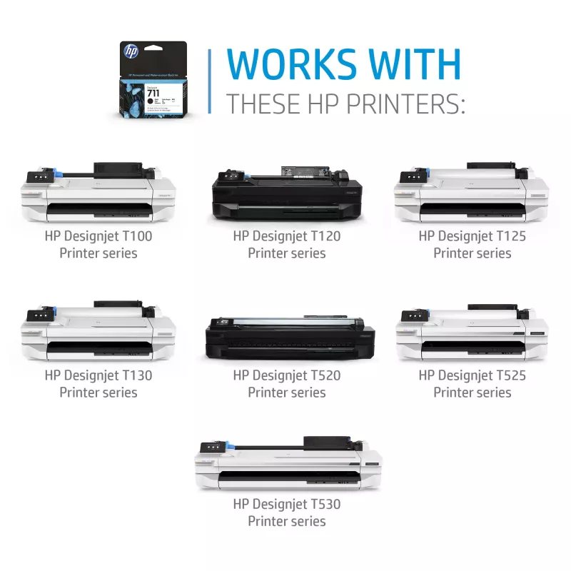 HP 711 29 ml magenta DesignJet -mustekasetti