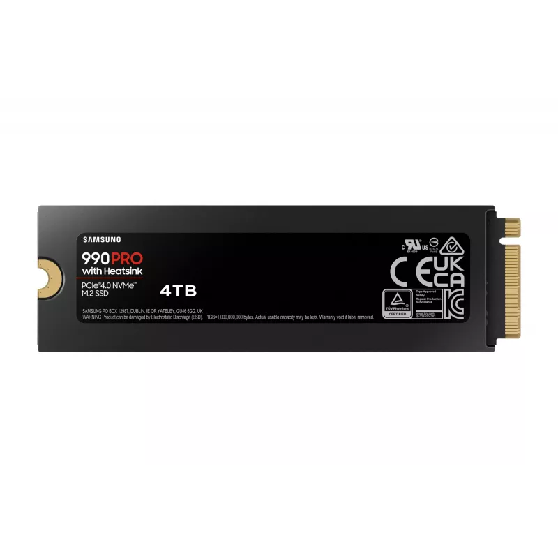 SSD-asema Samsung 990 Pro 4 TB M.2 PCI Express 4.0 NVMe V-NAND TLC