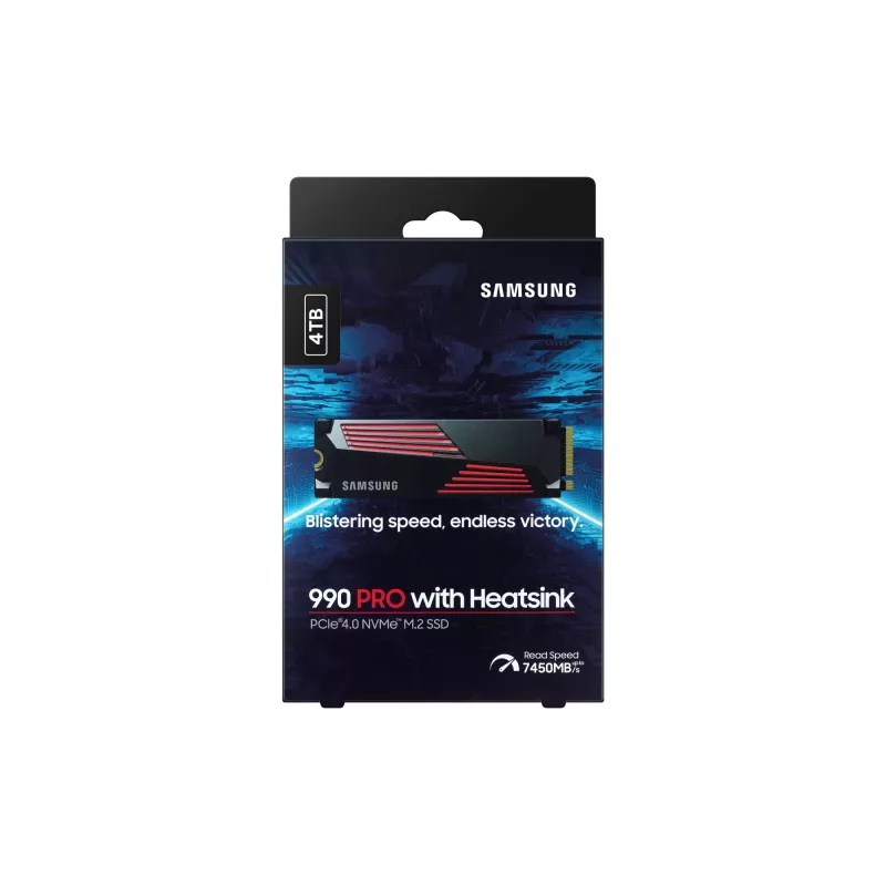 SSD-asema Samsung 990 Pro 4 TB M.2 PCI Express 4.0 NVMe V-NAND TLC