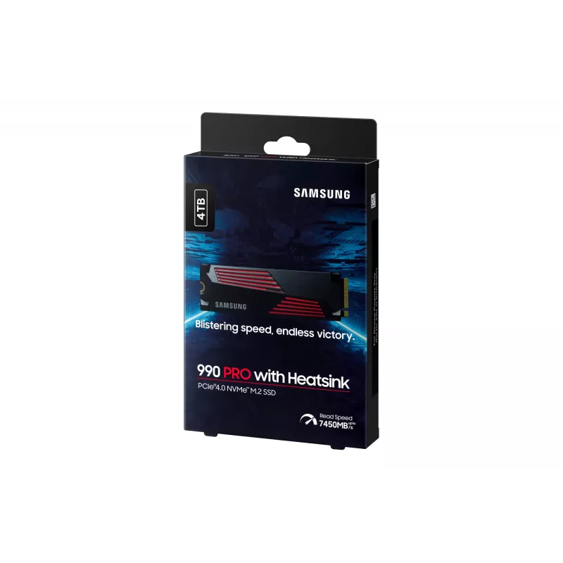 SSD-asema Samsung 990 Pro 4 TB M.2 PCI Express 4.0 NVMe V-NAND TLC