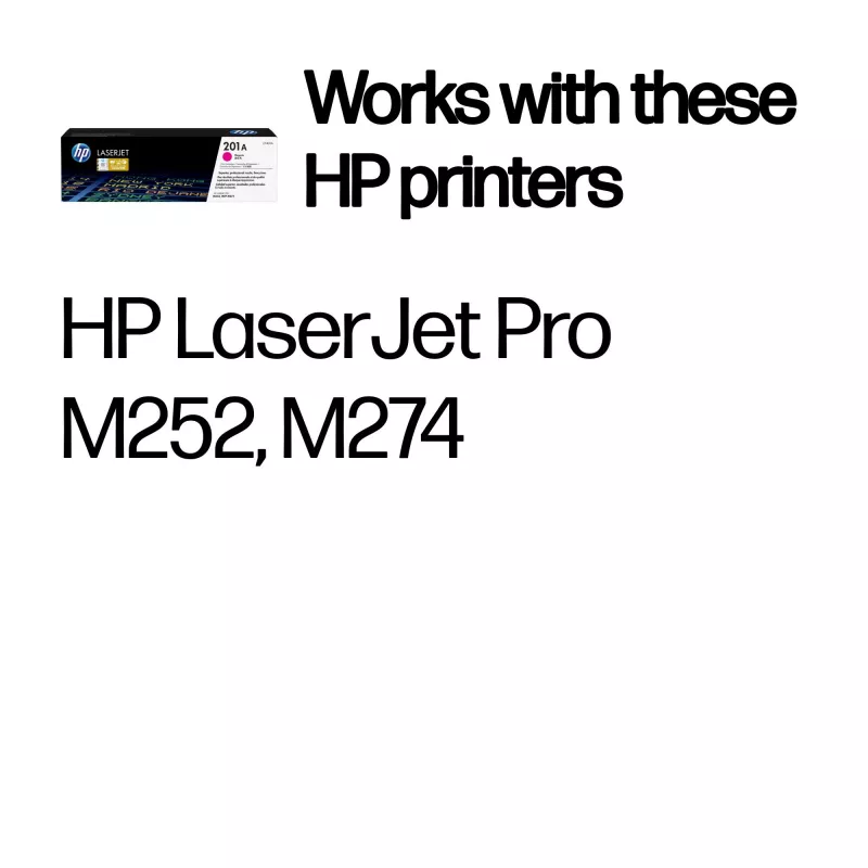 HP 201A magenta alkuperäinen LaserJet-värikasetti