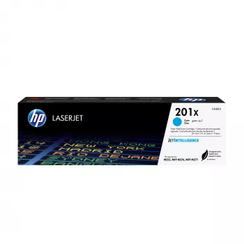 HP 201X High Yield syaani alkuperäinen LaserJet-värikasetti, 2300 sivua, syaani, 1 kpl
