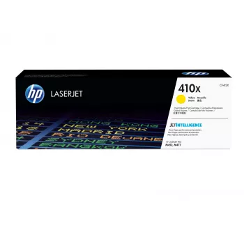 HP 410X suurikapasiteettinen keltainen alkuperäinen LaserJet-värikasetti, 5000 sivua, keltainen, 1 kpl