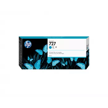 HP 727 300 ml syaani DesignJet-mustekasetti, yhteensopivuus: HP DesignJet T1530, T2530, T930