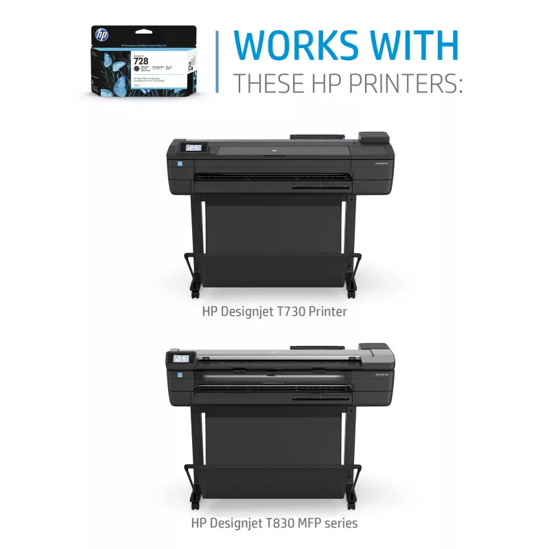 HP 728 300 ml syaani DesignJet-mustekasetti