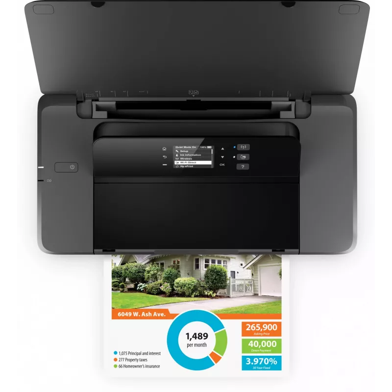 HP Officejet 200 kannettava langaton väritulostin