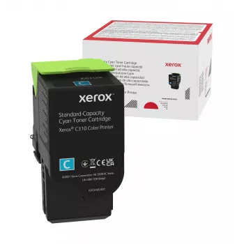 Xerox Genuine ® C310 väritulostin/C315 väri-monitoimitulostin syaani vakiokapasiteettinen värikasetti (2000 sivua) - 006R04357