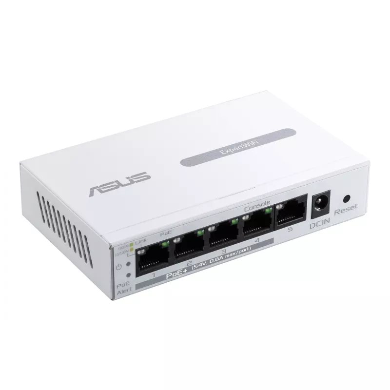 ASUS ExpertWiFi EBP15 hallittava Gigabit Ethernet (10/100/1000) Power over Ethernet (PoE) valkoinen