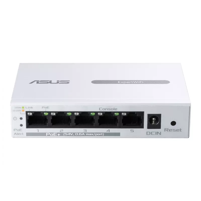 ASUS ExpertWiFi EBP15 hallittava Gigabit Ethernet (10/100/1000) Power over Ethernet (PoE) valkoinen