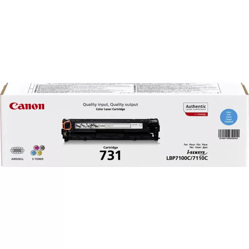 Canon 731 värikasetti 1 kpl alkuperäinen syaani