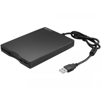 Sandberg USB-levykeasema, ulkoinen levykeasema, USB 2.0, 360 kierr./min, 102 mm, 140 mm, 17 mm