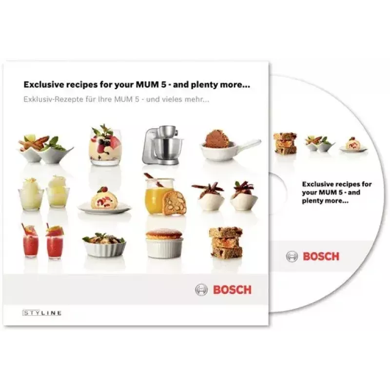 Bosch Styline yleiskone 900 W 3,9 L ruostumaton teräs, valkoinen