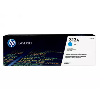 Värikasetti HP 312A CF381A 2 500 sivua syaani