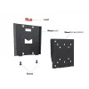 Seinäkiinnike Multibrackets M VESA I musta 50x50 75x75 100x100