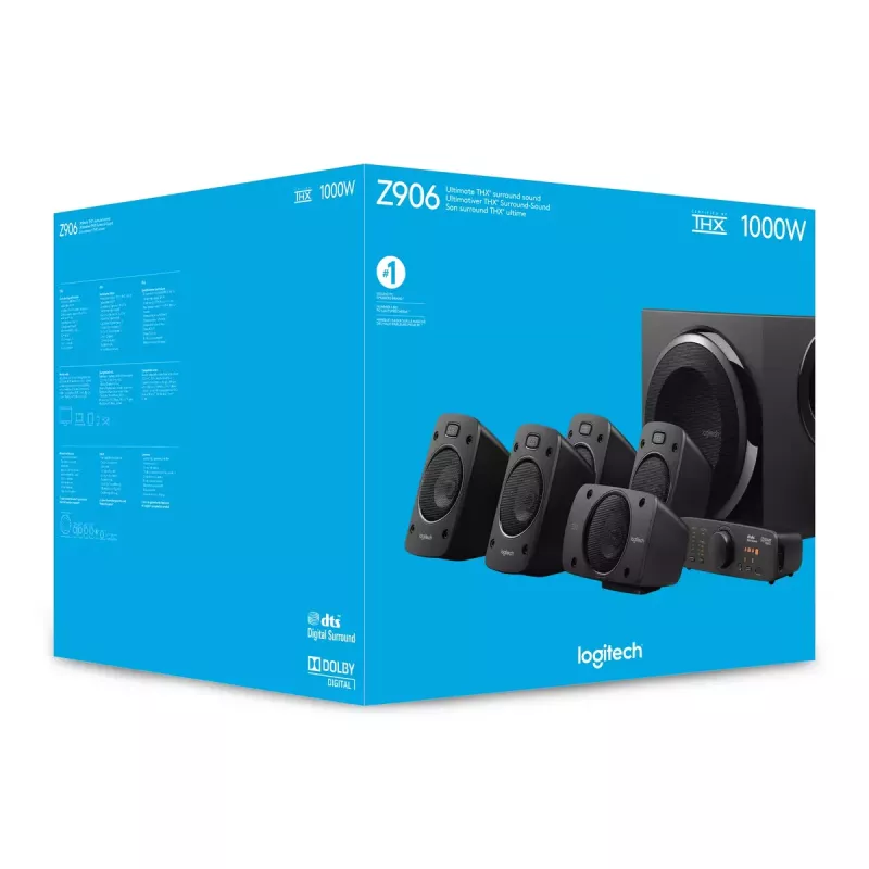 LOGITECH Z906 5.1 surround-kaiuttimet