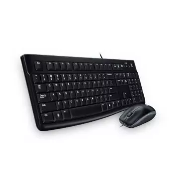 Näppäimistö- ja hiirisarja Logitech Desktop MK120