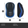 Logitech langaton hiiri sininen 910-002239