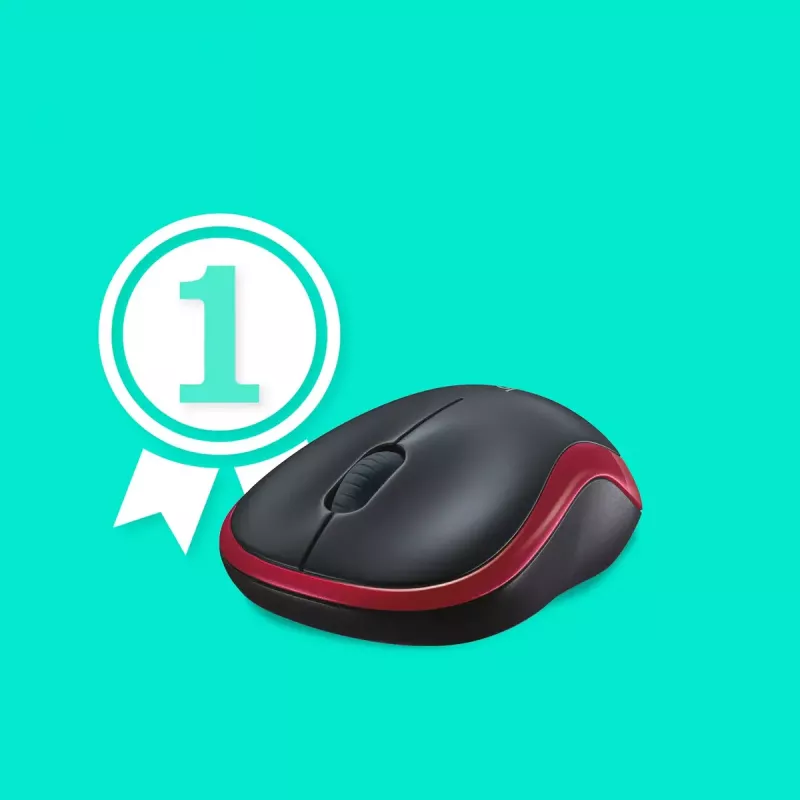 Hiiri Logitech M185 langaton punainen