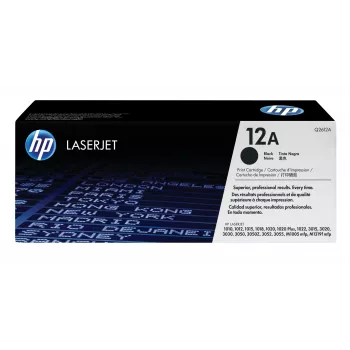 HP 12A musta alkuperäinen LaserJet värikasetti