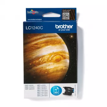 Brother LC1240C värikasetti 1 kpl alkuperäinen syaani