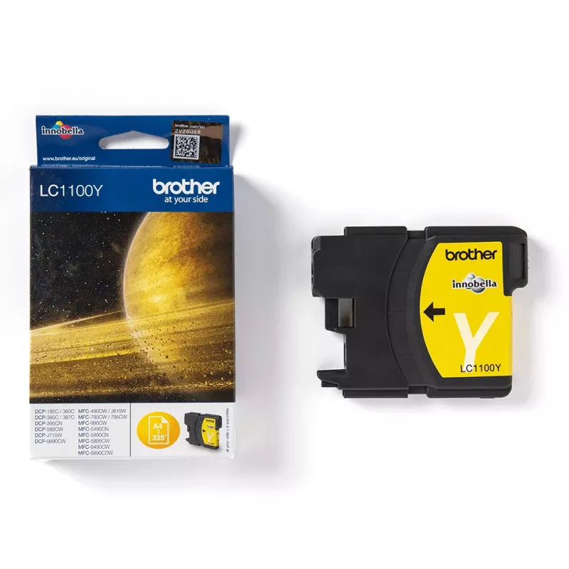 Brother LC1100Y värikasetti 1 kpl alkuperäinen keltainen