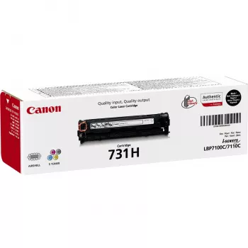 Canon 731H (6273B002) väriainekasetti, 2400 sivua, musta