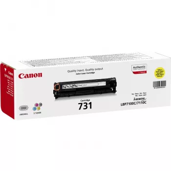 Canon 731 värikasetti 1 kpl alkuperäinen keltainen