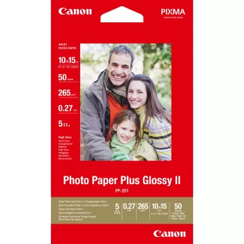 Canon PP-201 Glossy II valokuvapaperi Plus 4x6