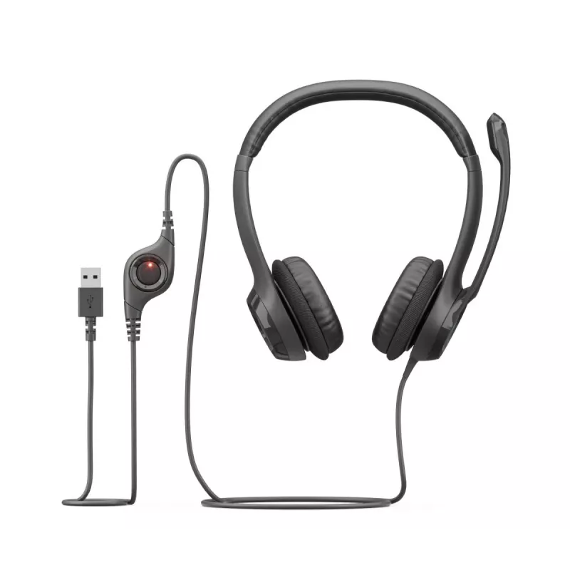 LOGITECH kuulokkeet - H390 - USB-A - musta