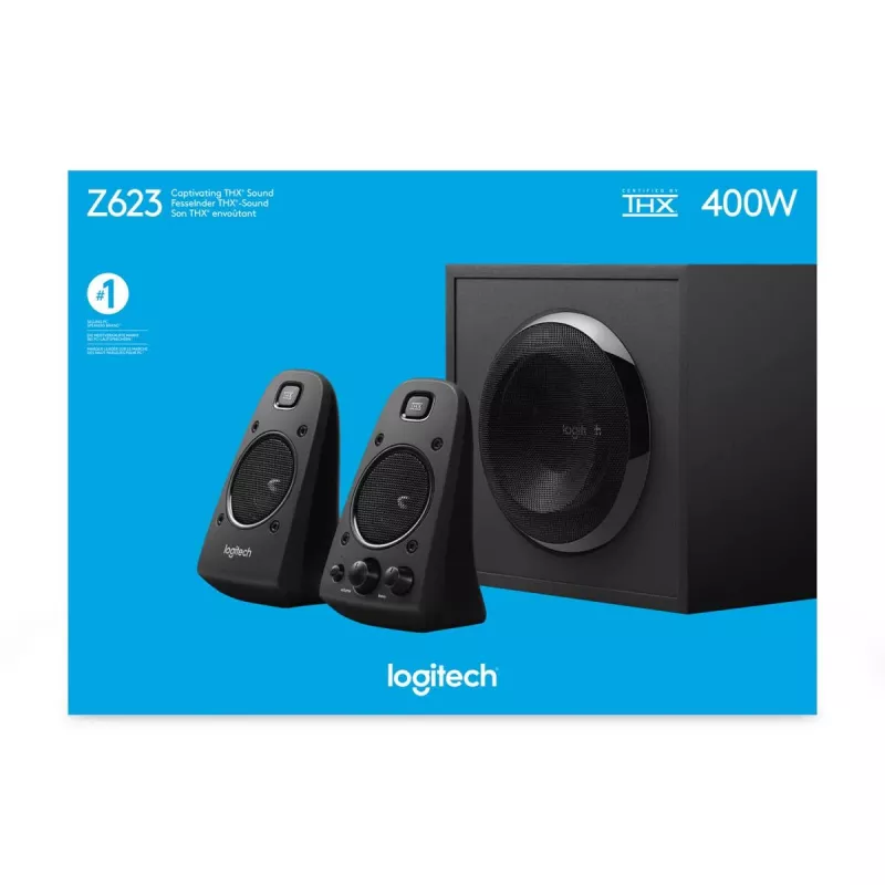 Kaiutin Logitech SPEAKER 2.1 Z623/980-000403 200W