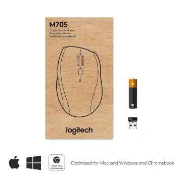Hiiri Logitech Marathon M705 RF langaton