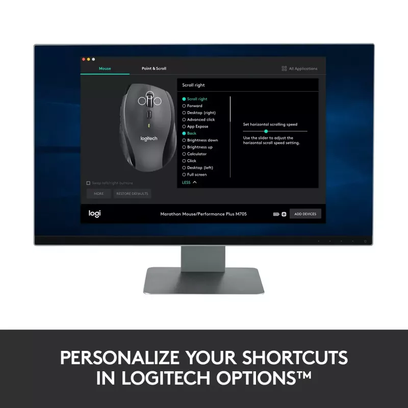 Hiiri Logitech Marathon M705 RF langaton