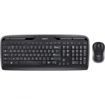 Näppäimistö Logitech Wireless Desktop MK330 Nordic USB