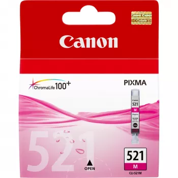 Canon CLI-521M magenta värikasetti, magenta, pigmenttimuste, 1 kpl