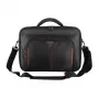 Targus Classic+ 14 tuuman Clamshell-kannettavan laukku, musta/punainen CN414EU