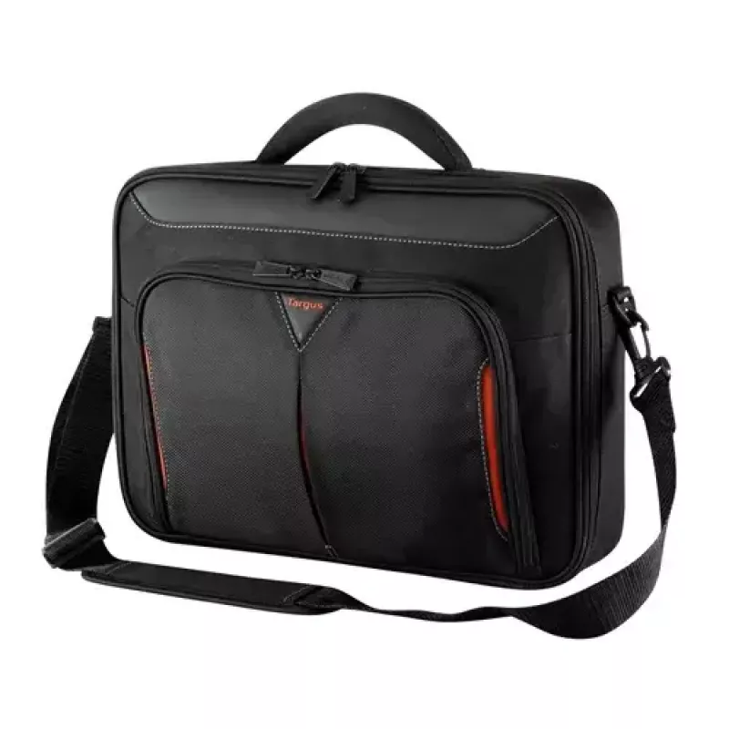 Targus Classic+ 18 tuuman Clamshell-kannettavan laukku, musta/punainen CN418EU