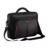 Targus Classic+ 18 tuuman Clamshell-kannettavan laukku, musta/punainen CN418EU
