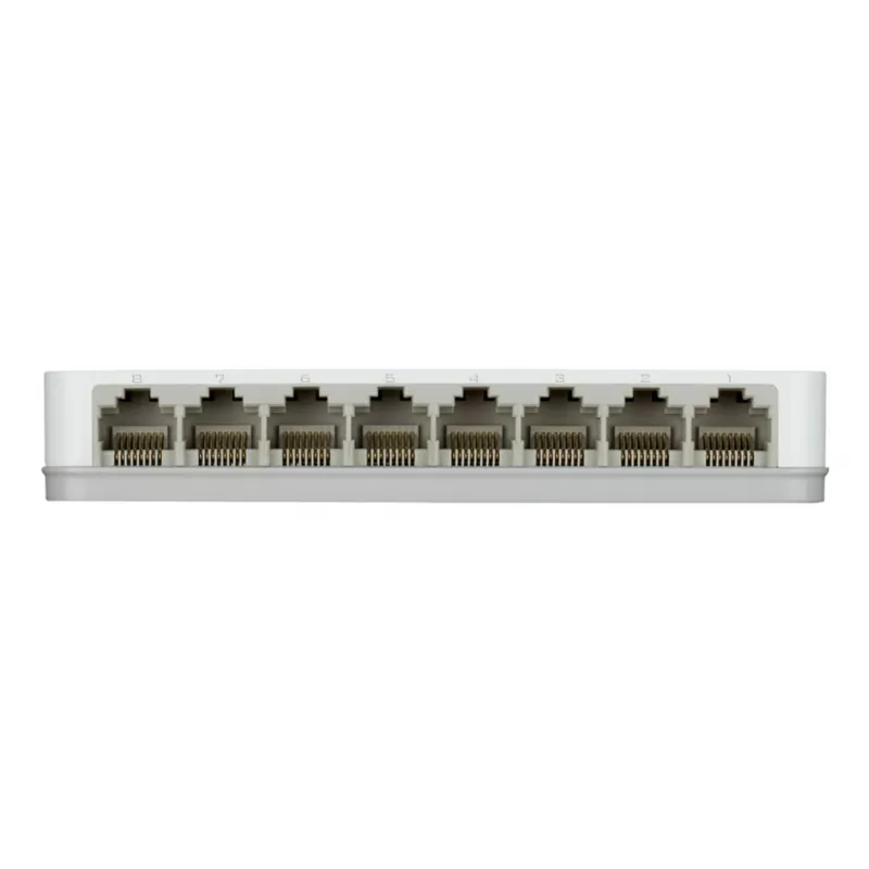 D-Link GO-SW-8G/E verkkokytkin hallitsematon Gigabit Ethernet (10/100/1000) valkoinen