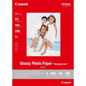 Canon GP-501 kiiltävä valokuvapaperi A4 100 arkkia 200 g/m²