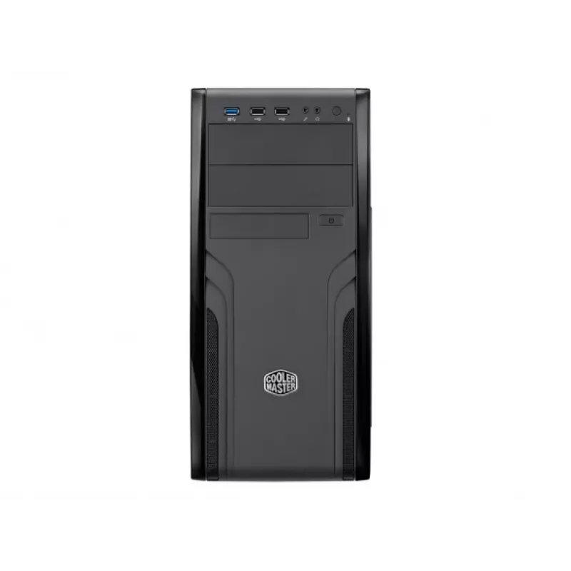 COOLER MASTER kotelo Coolermaster Force 500 Midi-Tower ATX ilman virtalähdettä musta