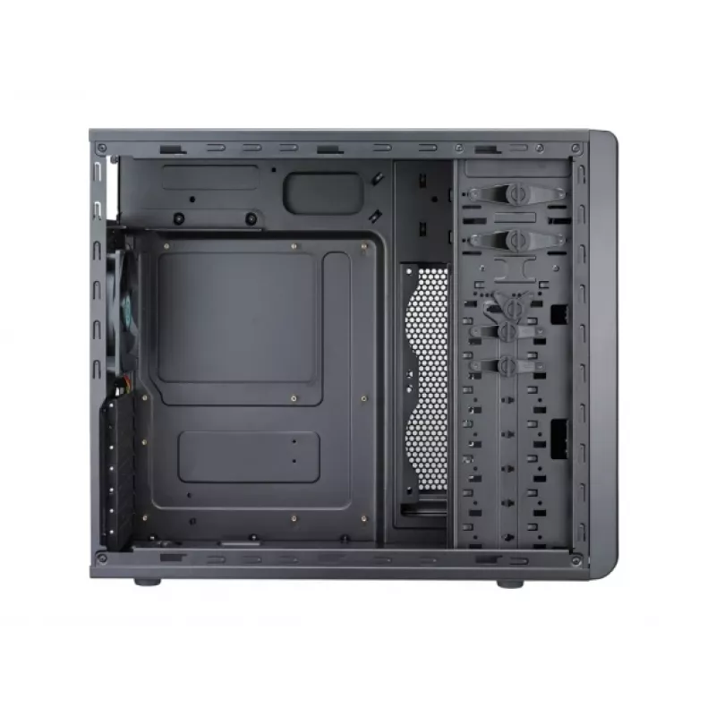 COOLER MASTER kotelo Coolermaster Force 500 Midi-Tower ATX ilman virtalähdettä musta