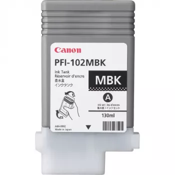 Canon PFI-102MBK mustekasetti alkuperäinen mattamusta