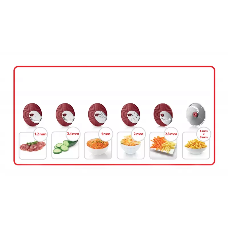 Salaattileikkuri Philips Viva Collection HR1388/80, 220 W, 1,5 m johto