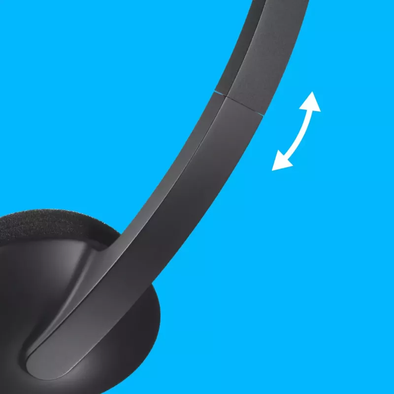 LOGITECH H340 - USB - kuulokemikrofoni - musta