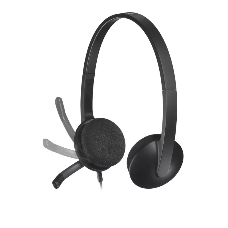 LOGITECH H340 - USB - kuulokemikrofoni - musta