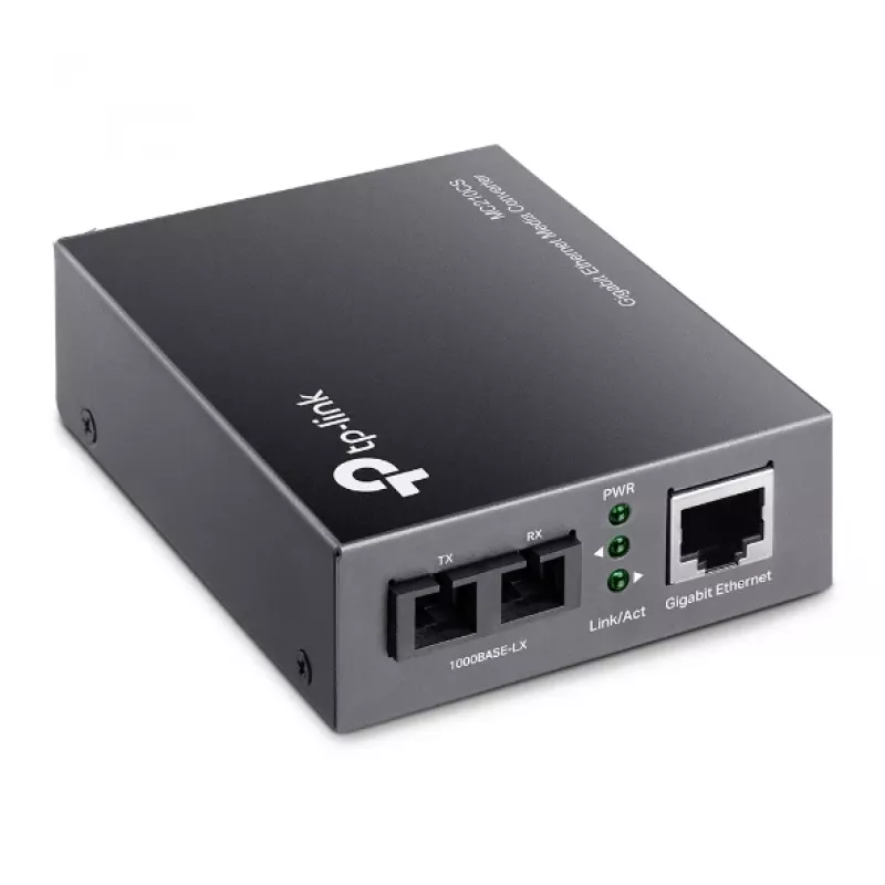 Mediamuunnin TP-Link MC210CS, Gigabit, 1000 Mbit/s, SC-liitin
