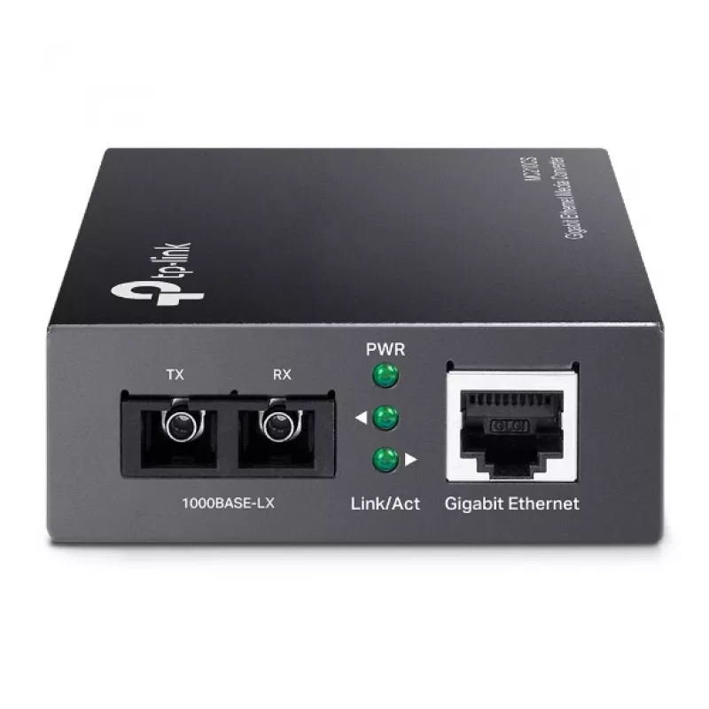 Mediamuunnin TP-Link MC210CS, Gigabit, 1000 Mbit/s, SC-liitin