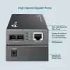 Mediamuunnin TP-Link MC210CS, Gigabit, 1000 Mbit/s, SC-liitin